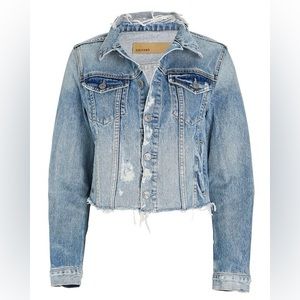 GRLFRND
Cara Cropped Denim Jacket